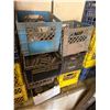 Image 2 : Cabinet with Milk Crates for Storage