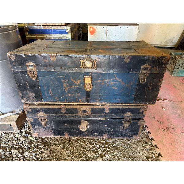 Antique Steamer Trunks Without Contents
