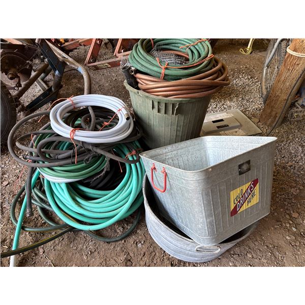 Hose Bundles and Tin Bins