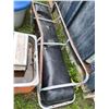Image 3 : Hurst Water Trough and Black Plastic Trough with Metal Frame