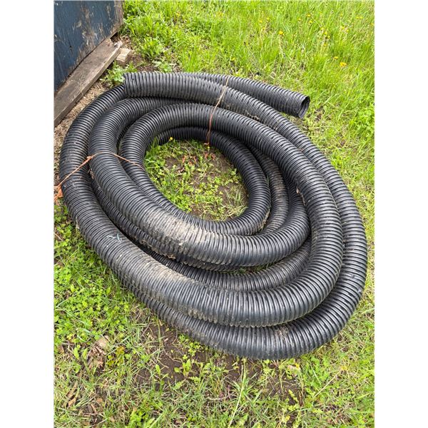 Coiled Plastic Weeping Tile Drainage Pipe