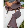 Image 5 : Miniature Pony Saddle with Tooled Leather