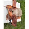 Image 1 : Mini Pony Saddle with Tooled Leather Details