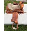 Image 4 : Mini Pony Saddle with Tooled Leather Details