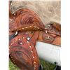 Image 6 : Mini Pony Saddle with Tooled Leather Details