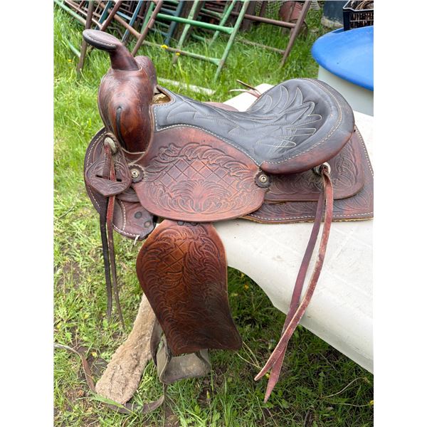 Western Rawhide Saddle by Western Rawhide, Winnipeg, Canada