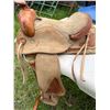 Image 4 : Mini Pony Saddle With Suede Finish and Tooled Leather Accents