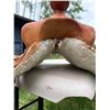 Image 8 : Mini Pony Saddle With Suede Finish and Tooled Leather Accents