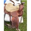 Image 3 : Kenway Tooled Leather Saddle with Wool Padding