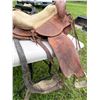 Image 4 : Kenway Tooled Leather Saddle with Wool Padding