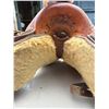 Image 8 : Kenway Tooled Leather Saddle with Wool Padding