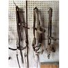 Image 1 : Leather Horse Bridles With Metal Bits