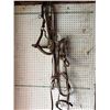 Image 1 : Leather Horse Bridle with Metal Bit and Reins