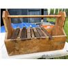 Image 4 : Vintage Wooden Box with Hoof Rasps and Brushes
