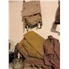 Image 1 : Lanterns, Canvas Pieces, and Vintage Backpack