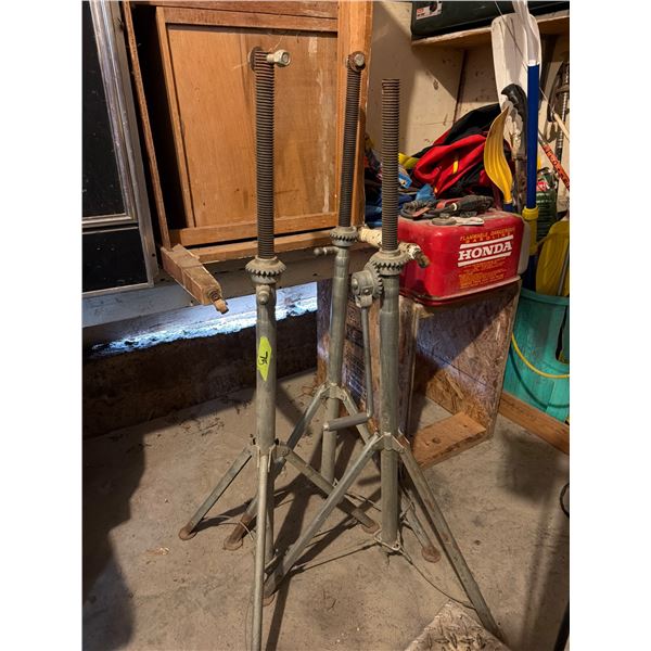 Adjustable Screw Jack Stands for Lifting Support