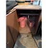Image 2 : Metal Storage Cabinet With Twine Inside