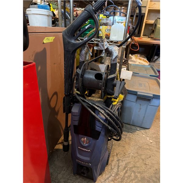 Simoniz 1900 PSI Electric Pressure Washer
