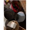 Image 8 : Huge Assortment of Nails with Vintage Tins and Shelf