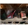 Image 4 : Shelving Unit With Various Workshop Supplies