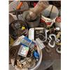 Image 4 : Yellow Toolbox with Electric Water Heater Wrap and Miscellaneous Hardware