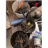 Image 5 : Yellow Toolbox with Electric Water Heater Wrap and Miscellaneous Hardware
