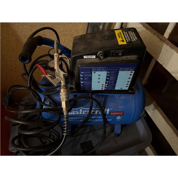 Mastercraft 3-Gallon Oil-Free Air Compressor