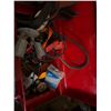 Image 2 : Red Metal Toolbox and Assorted Construction Supplies