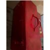 Image 5 : Red Metal Toolbox and Assorted Construction Supplies