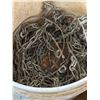 Image 2 : Buckets of Metal Chains and Hooks