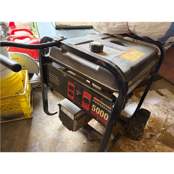 Coleman Powermate Powerbase 5000 Portable Generator