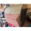 Image 2 : Portable Pet Home With Mesh and Storage