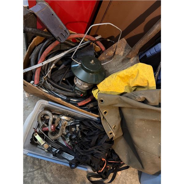 Tools, Cables, and Camping Equipment