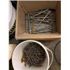 Image 3 : Nails and Fasteners in Buckets and Box