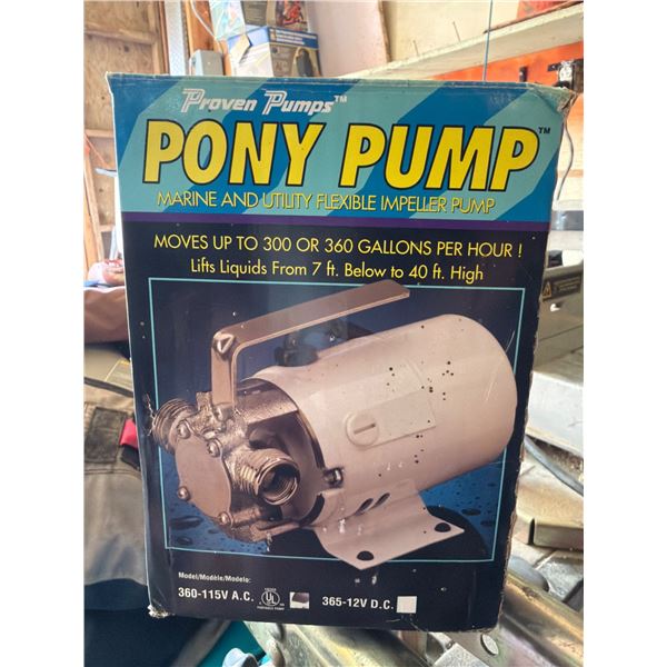 Proven Pumps Pony Pump Marine and Utility Pump