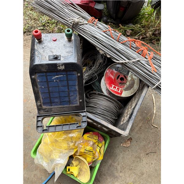 Electric Fence Supplies and Charger