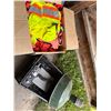 Image 1 : Safety Vests, Midland CB Radio, Messenger 100, and Green Light Fixture