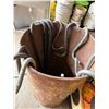 Image 2 : Metal Meat Hooks with Yellow Metal Bin