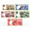 Image 2 : Botswana. Bank of Botswana, ND (1976 to 1979), Specimen Set of Banknotes.