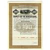 Image 1 : Canada. Town of Summerside, 1908 Specimen Bond