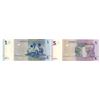 Image 2 : Congo. Banque Centrale du Congo, 1997 (1998), Issued Banknote Pair.