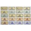 Image 1 : Cuba. Banco Nacional de Cuba, 1961 to 1989, Specimen Banknote Assortment.