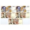Image 1 : Ecuador. Banco Central del Ecuador, 1987 to 1995, Issued Banknote Assortment.
