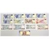 Image 2 : Ghana. Bank of Ghana, 1976 to 2002, Specimen and Issued Banknote Assortment.