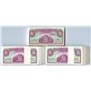 Image 1 : Great Britian. British Armed Forces Special Voucher, ND (1962), 1 Pound, P-M36a, 3 Packs of 100 Issu