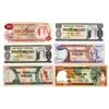 Image 1 : Guinea Bissau & Guyana Issued Banknote Assortment, ND (1966-89) to ND (1992).