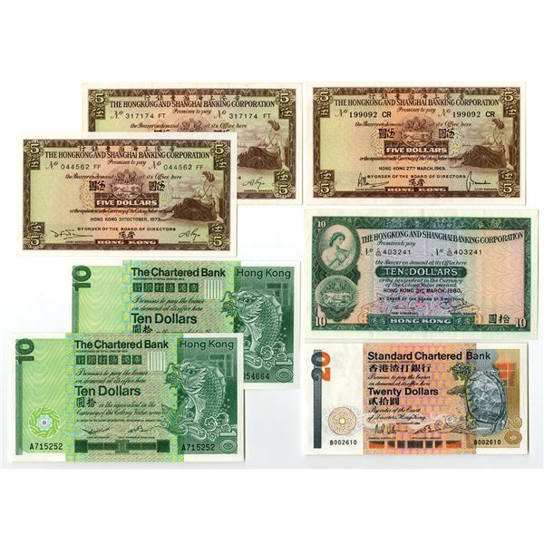 Hong Kong. Hongkong and Shanghai Banking Corp. & Chartered Bank and Standard Charter Bank, 1969 to 1