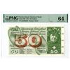 Image 1 : Switzerland. Banque Nationale Suisse, 1971, Issued Banknote.