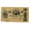 Image 1 : LA. City of New Orleans Municipality No. One, 1842, $20 Remainder Post Note.