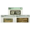 Image 1 : Obsolete and Issued American Banknote Trio, 1837 to 1935.